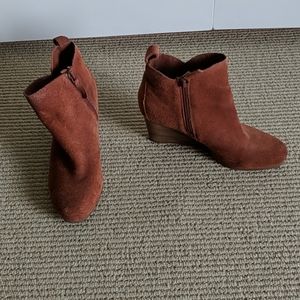 Wedge booties